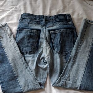 Revice two-tone jeans